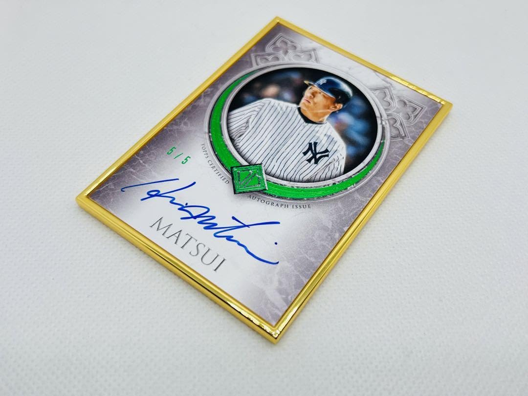 レア2023 Topps Transcendent 15シリ直筆サイン 松井秀喜 レア2023 Topps Transcendent 15シリ直筆サイン 松井秀喜