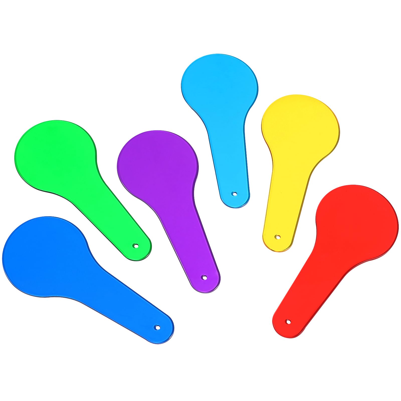 6 Palette Colorate Trasparenti Per L'Apprendimento | Filtri Colore Montessori Per Scienza E Pittura | Gioco Educativo Per Bambini - 4