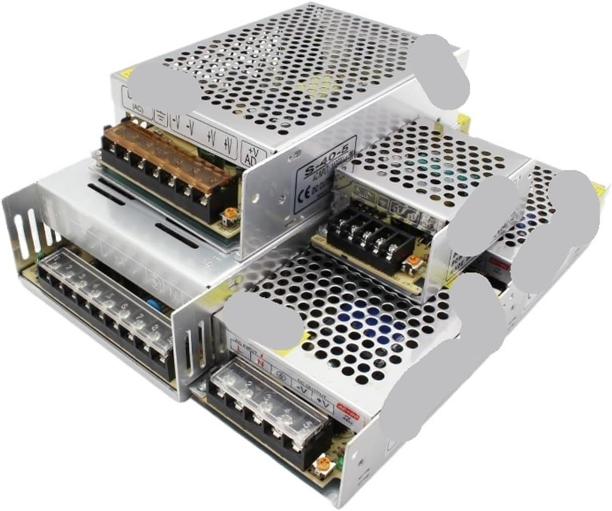 1PCS AC DC Transformer Lighting Transformer(5V Power Supply,25A)