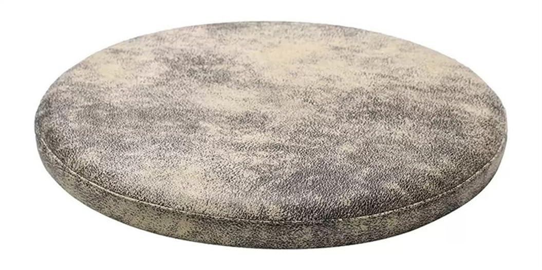 Coussin de tabouret rond similicuir 40 cm imperméable pour chaise de bar et restaurant