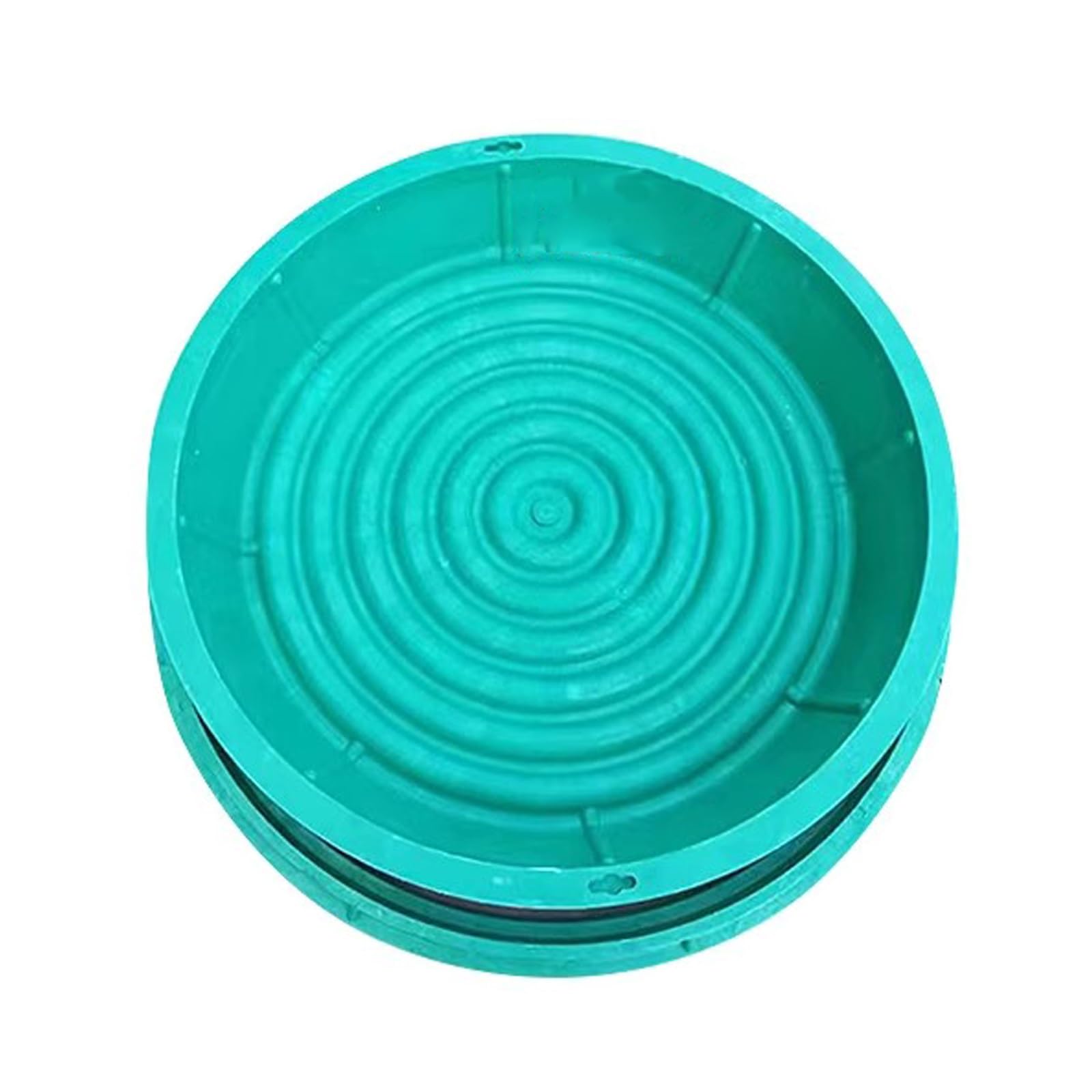 Couvercle de drainage enterré en plastique composite robuste de 71 cm pour fosse de jardin