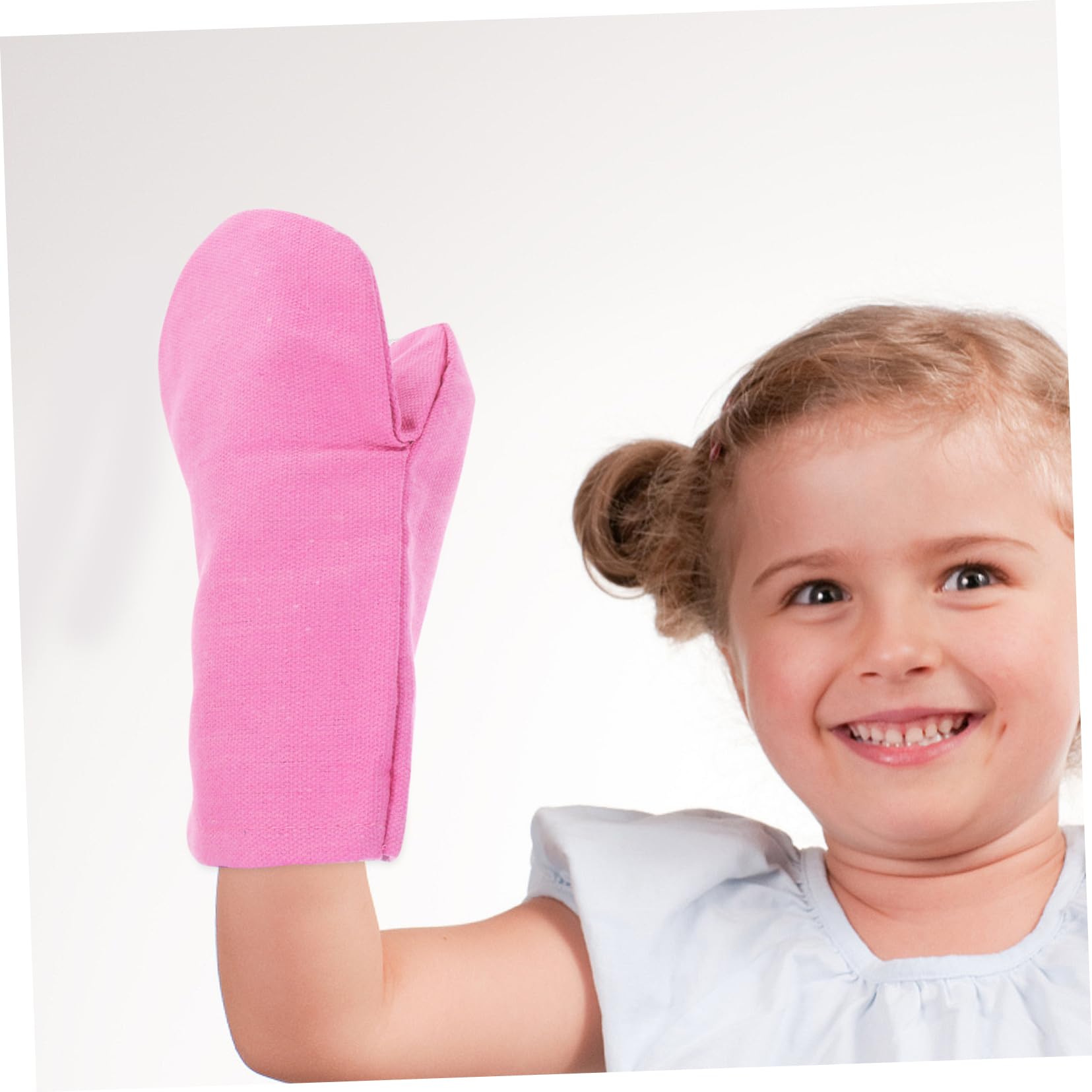 YARNOW 2pcs DIY Hand Puppet for Unfinished Open Mouth Canvas Puppets for Creative Play for Storytelling and Imaginative Fun