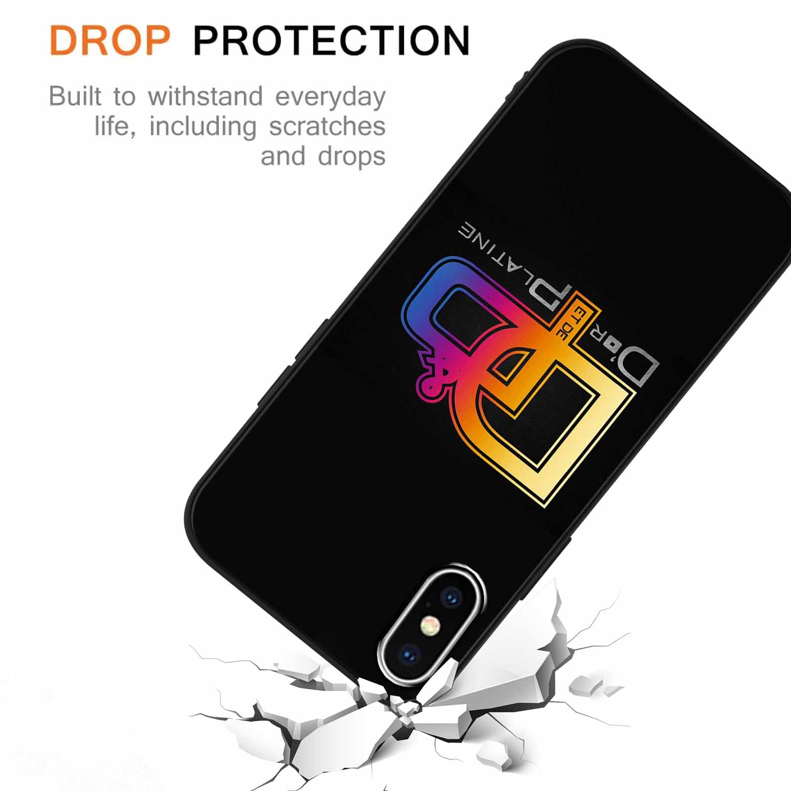 nurkorki [2 Confezioni] JuL Cover per iPhone 11 Pro 5,8,Custodia Rapper Star Cool Moda Disegni Antiurto Anti-Graffio Ultra Sottile TPU Silicone Morbida Protezione Case con iPhone 11Pro,01