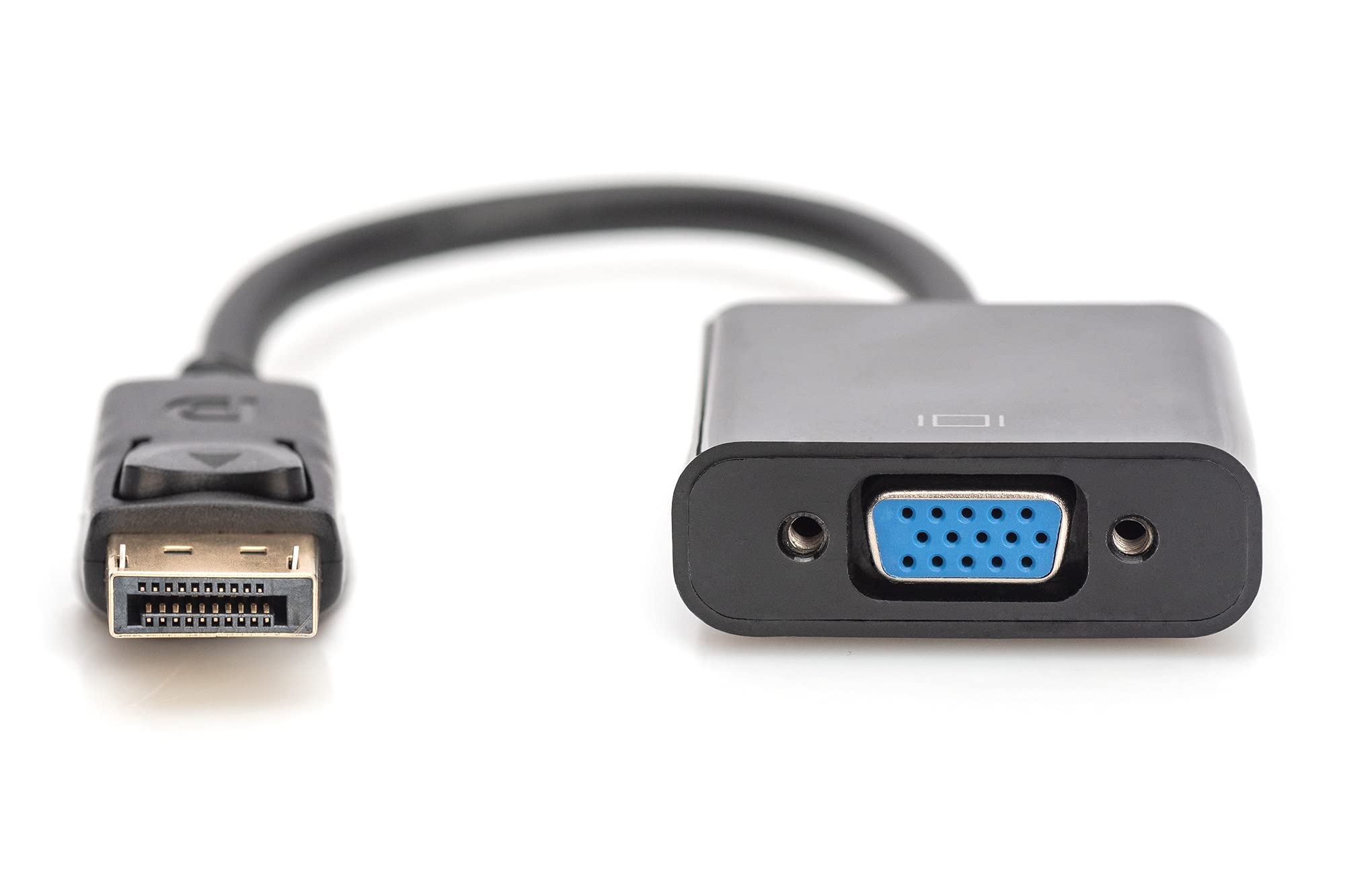 DIGITUS DisplayPort Grafik Adapter, DP zu VGA, QXGA 60Hz, 2048 x