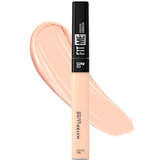 Maybelline Fit Me Liquid Concealer, Fair, Lightweight Oil-Free