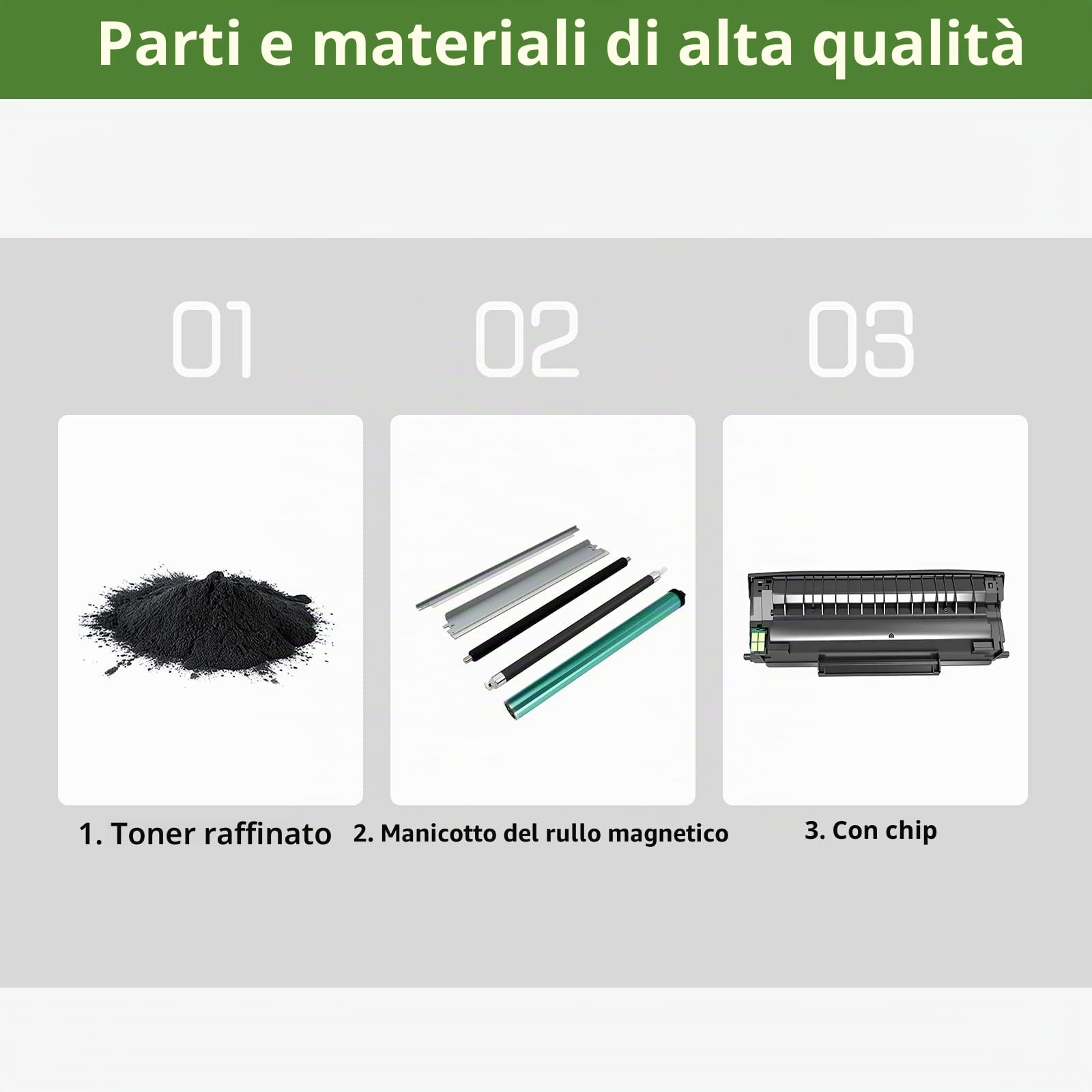 GREENPRINT B230 B225 B235 Cartuccia Toner Rigenerata (3000 Pagine) Alta Capacità con Chip per Stampanti Xerox B230 B225 B235 B230dni B225dni B235dni, Sostituzione 006R04400 o 006R04499