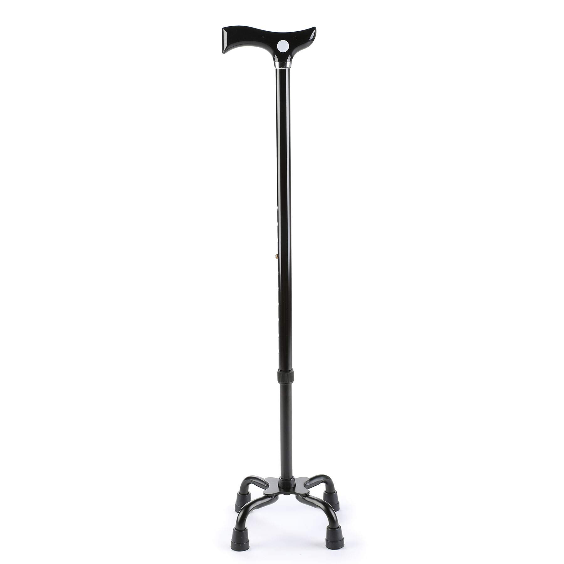 Buy Quad Cane, COZ Adjustable Walking Canes T Handle Stable Offset