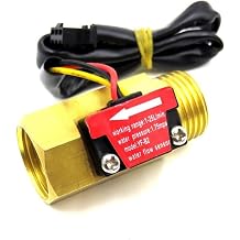 YF-B2 G1/2 Water Flow Sensor for Water Heater Pulse Flow Meter F X M Thread 1Pcs