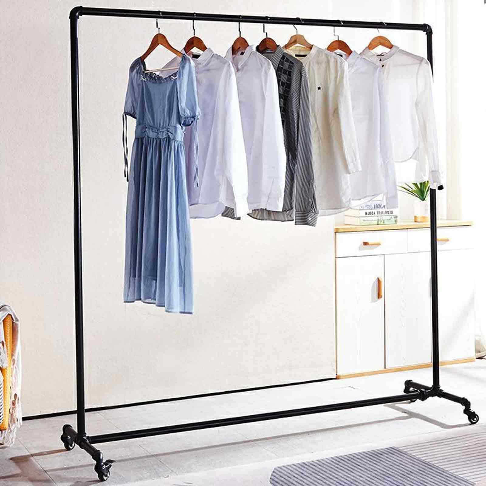 Perchero portátil ideal para vestidores y dormitorios con poco espacio