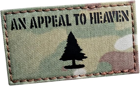 The Pine Tree Appeal to Heaven Lasercut Patch IR,Multicam