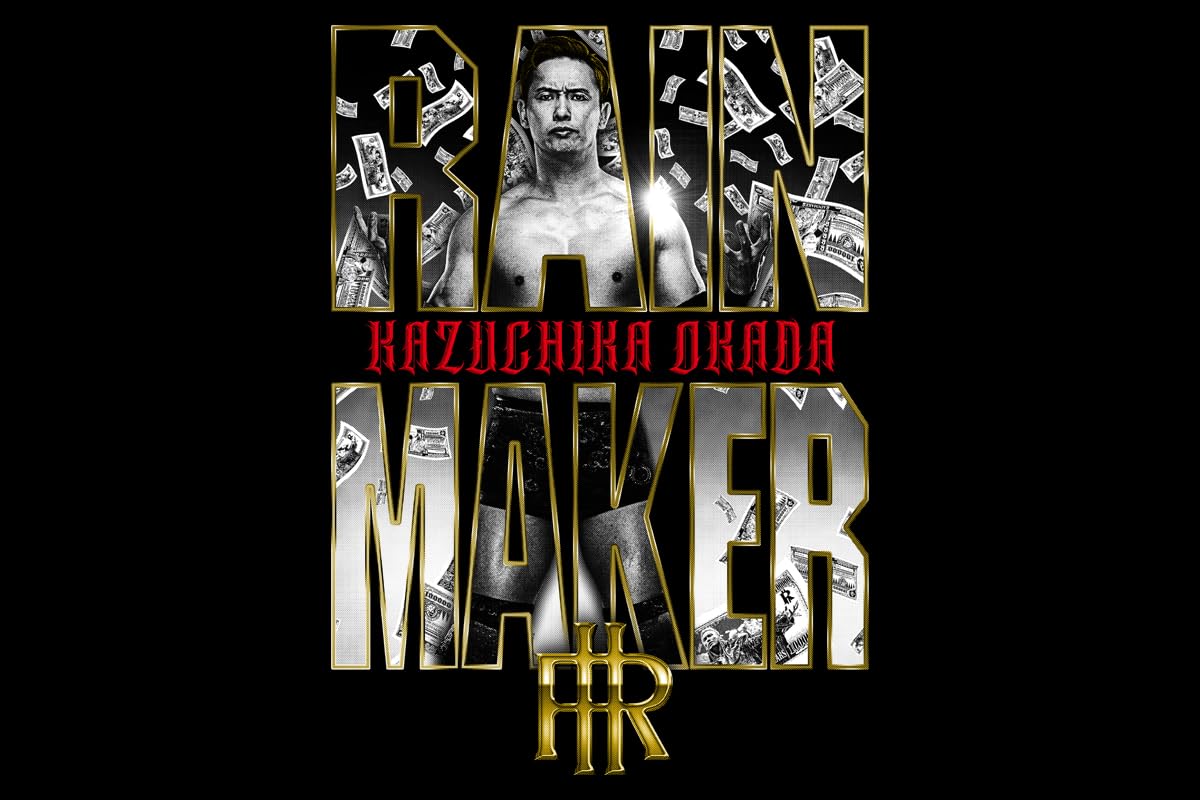 Amazon.co.jp: 新日本プロレス オカダ・カズチカ RAINMAKER パーカー