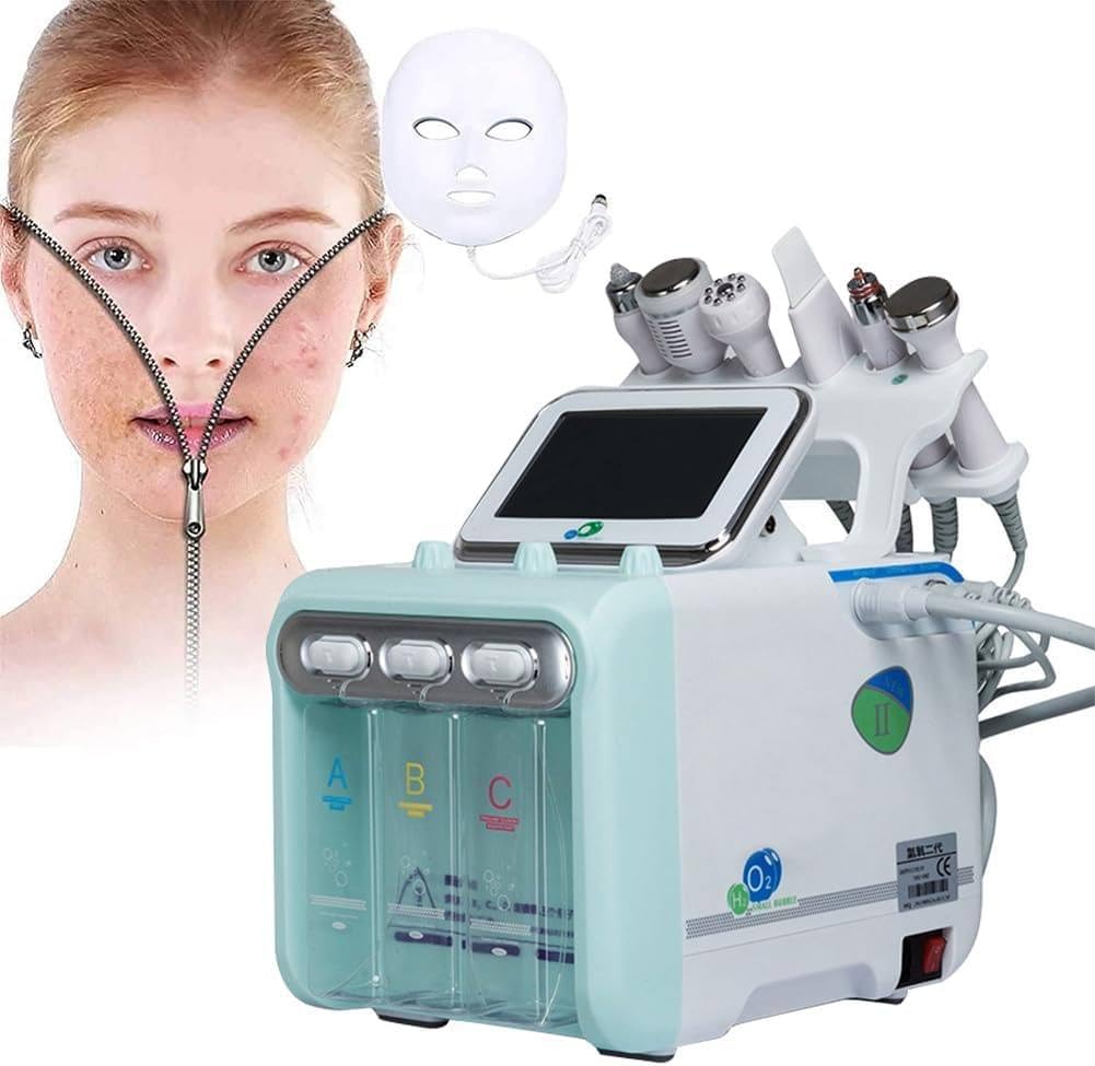 7 in 1 Macchina per Bellezza Idrogeno e Ossigeno Dermoabrasione