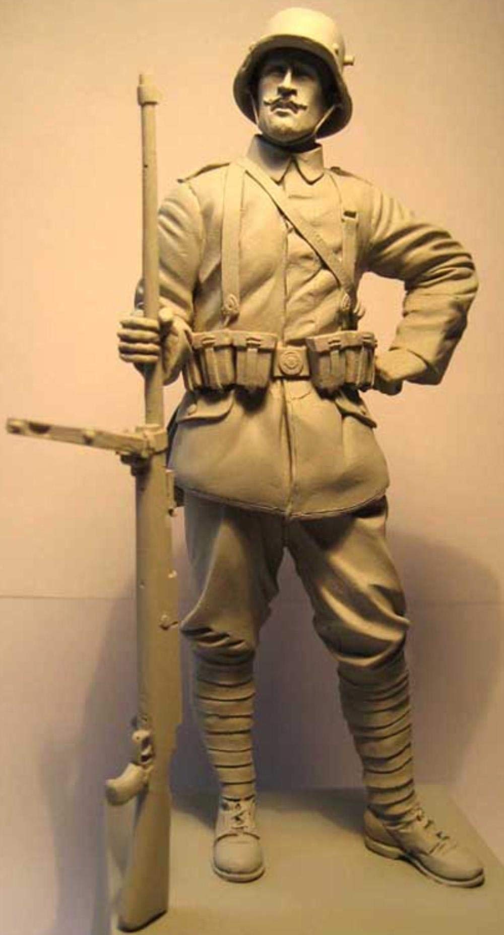 PANGCHENG 1/16 Soporte De Hombre Antiguo En Invierno (Sin Base) Kits De Modelos En Miniatura De Figuras De Resina Sin Ensamblar Sin Pintar