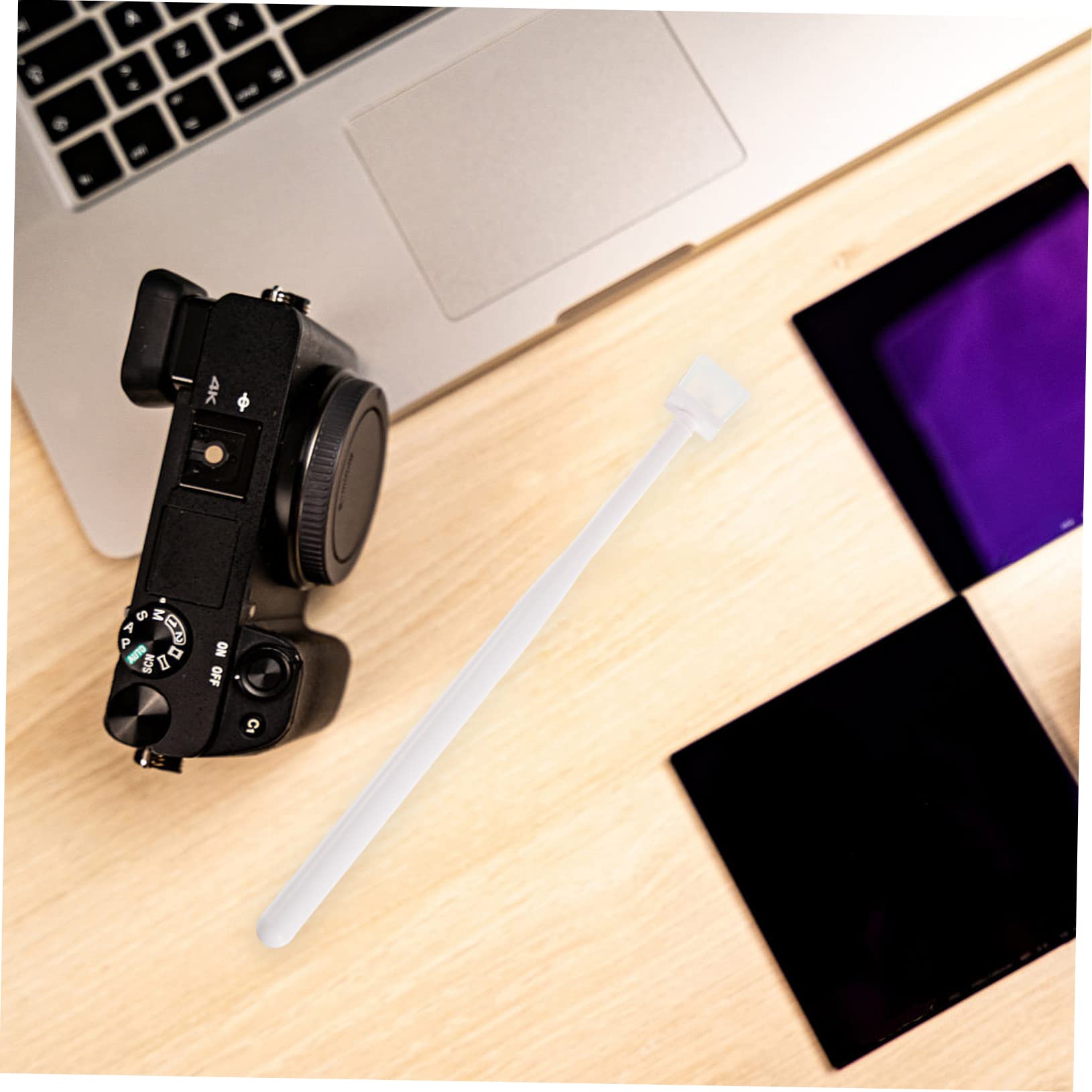 HOMSFOU 2stücke Sensor Gel Stick Reinigungsstift Für DSLR Kamera Ccd Cmos Effizientes Reinigungstool Für Empfindliche Sensoren Sanfte Reinigung Ohne Kratzer Geeignet Für Kleine