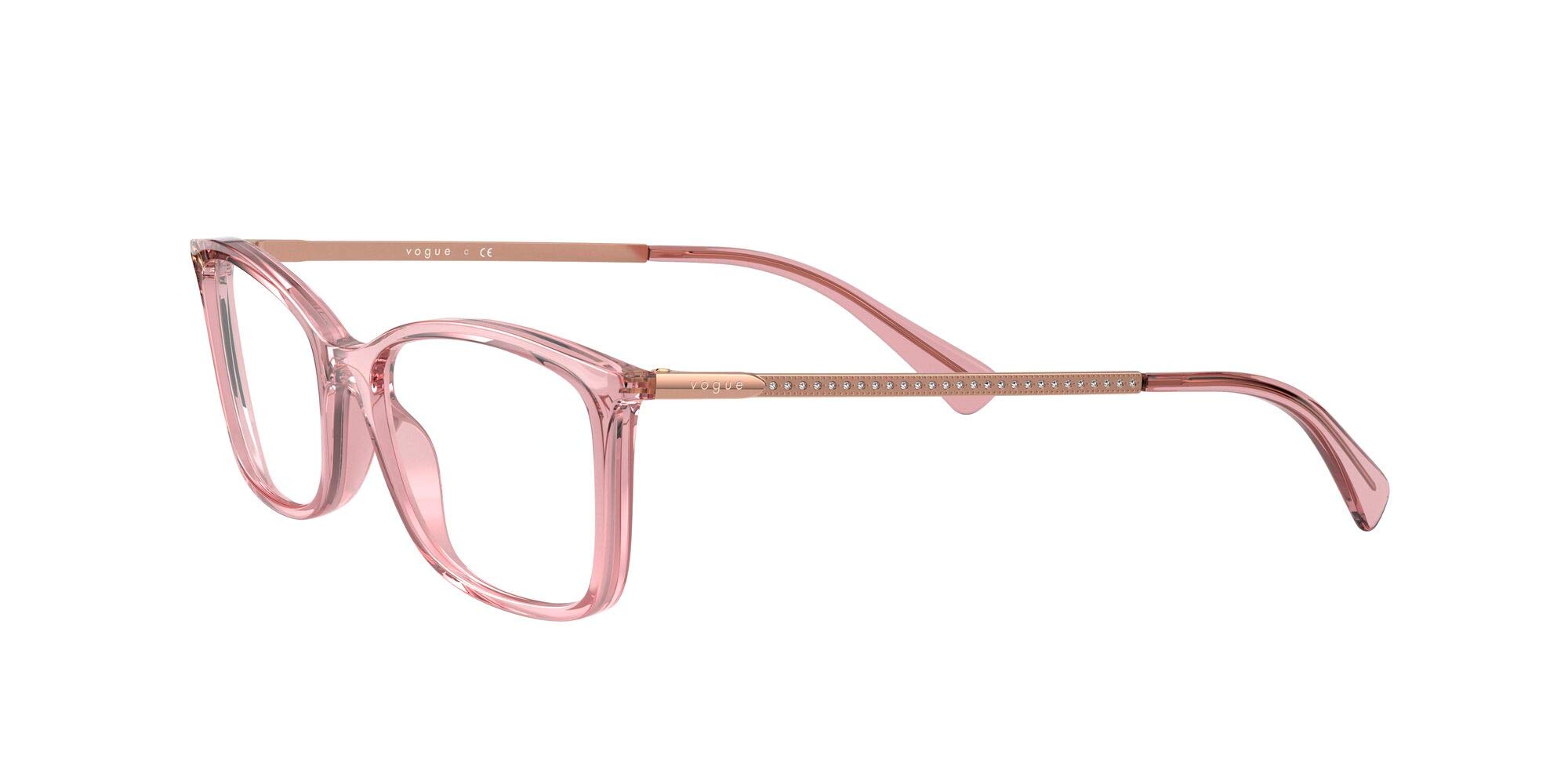 Vogue Eyewear Vo5305b oprawki do okularów, przezroczyste, różowe soczewki demonstracyjne