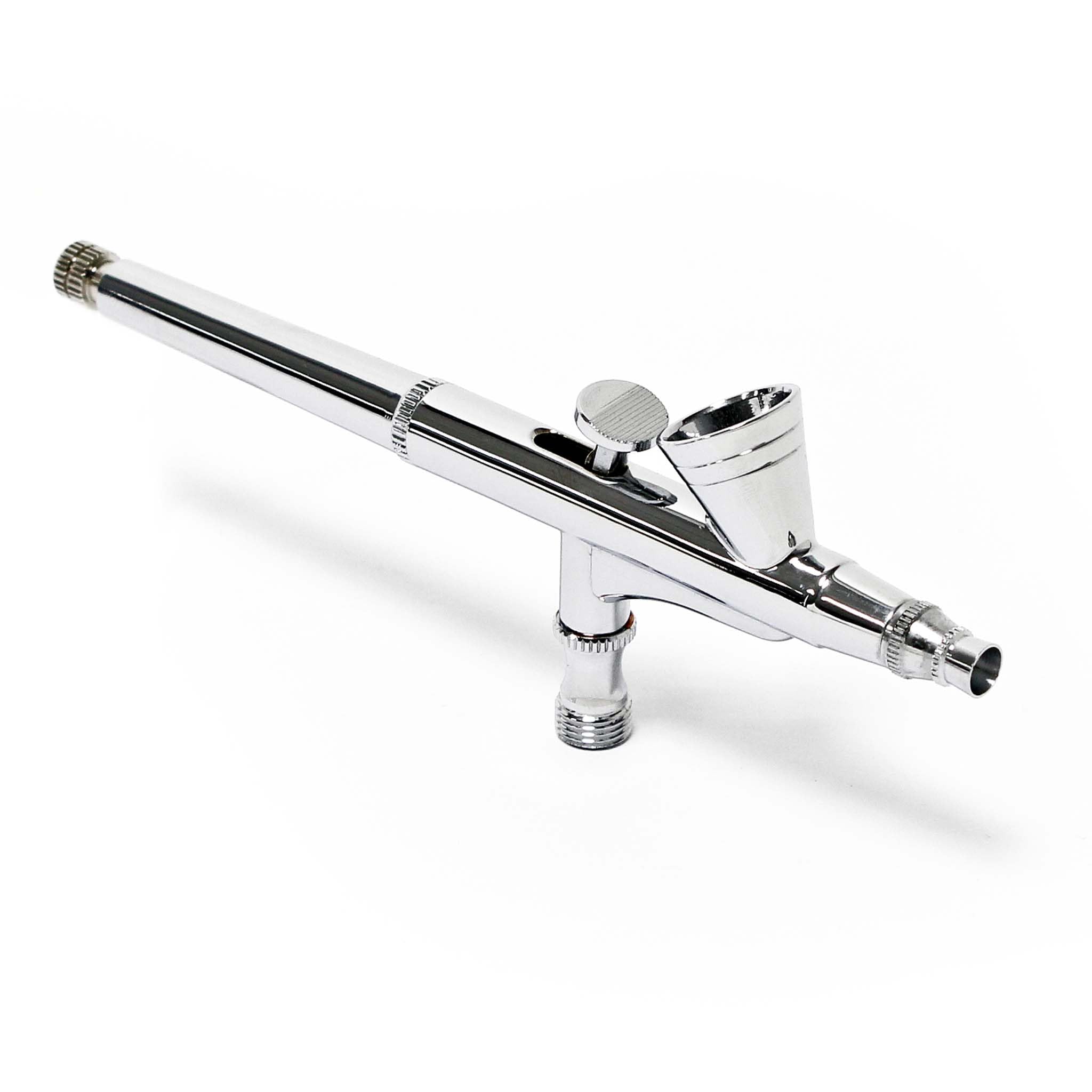 Wiltec Aerografo doppia azione mod.135, serbatoio 2 ml, ugello 0,​3 mm, Aeropenna per aerografia