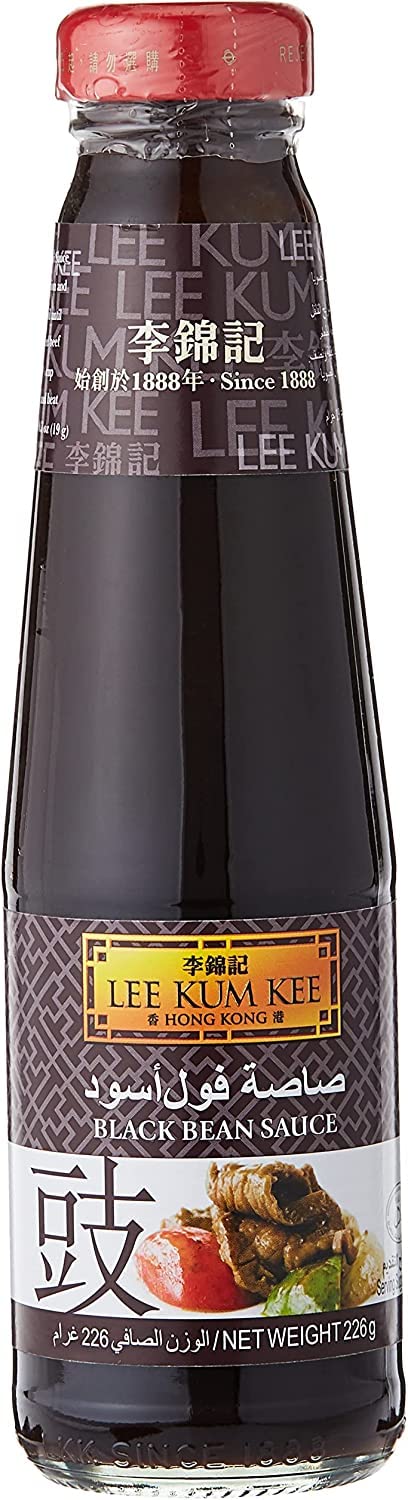 Sauce aux haricots noirs/au soja noir 226g - Sauce haricot noir - Marque LEE KUM KEE (Lot de 2 bouteilles) - Expédition depuis France par la Sté Bo Time