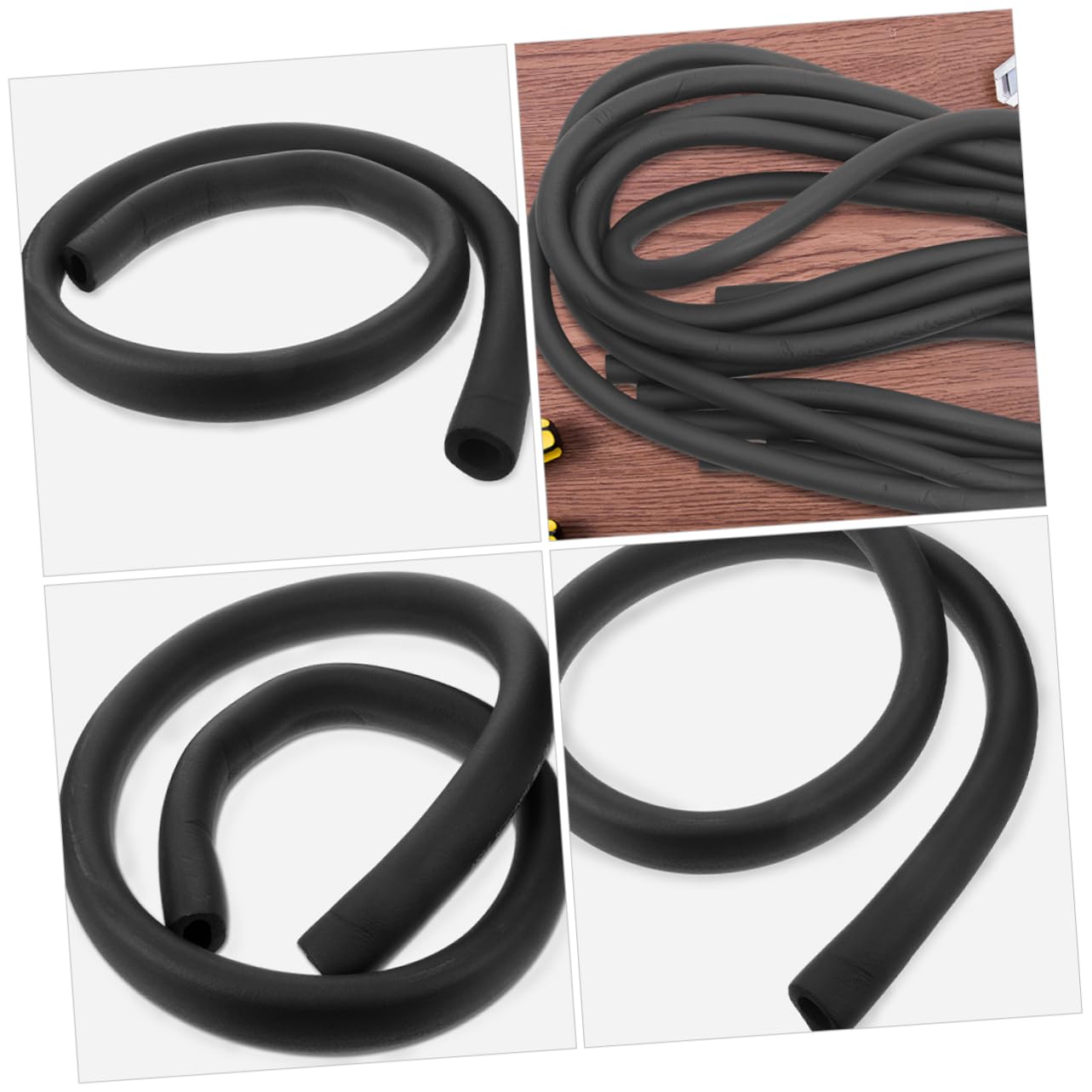 Hemobllo 5piezas Tubo Aislante Para Aislamiento Térmico De Aire Acondicionado Flexible y Para Instalaciones Exteriores y Protección Contra Temperaturas Extremas