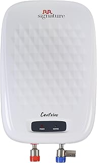 RR Signature Centrino 3L Water Heater for Home | Instant Storage Geyser with Whirflow Technology | 100% Copper Heating Element | Rust & Shock Proof Body|2 Yr Warranty on Product & 5 Year on Tank by RR