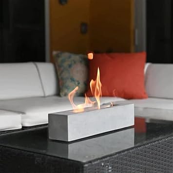 2 Pcs Ceramic Wool to Extend Burn Time - Ceramic Wool Wick Sponge Ceramic Fiber Insulation for Portable Tabletop Fire pits, Small Fireplaces, Bioethanol Fireplaces - 24 x 12 x 1 Thick