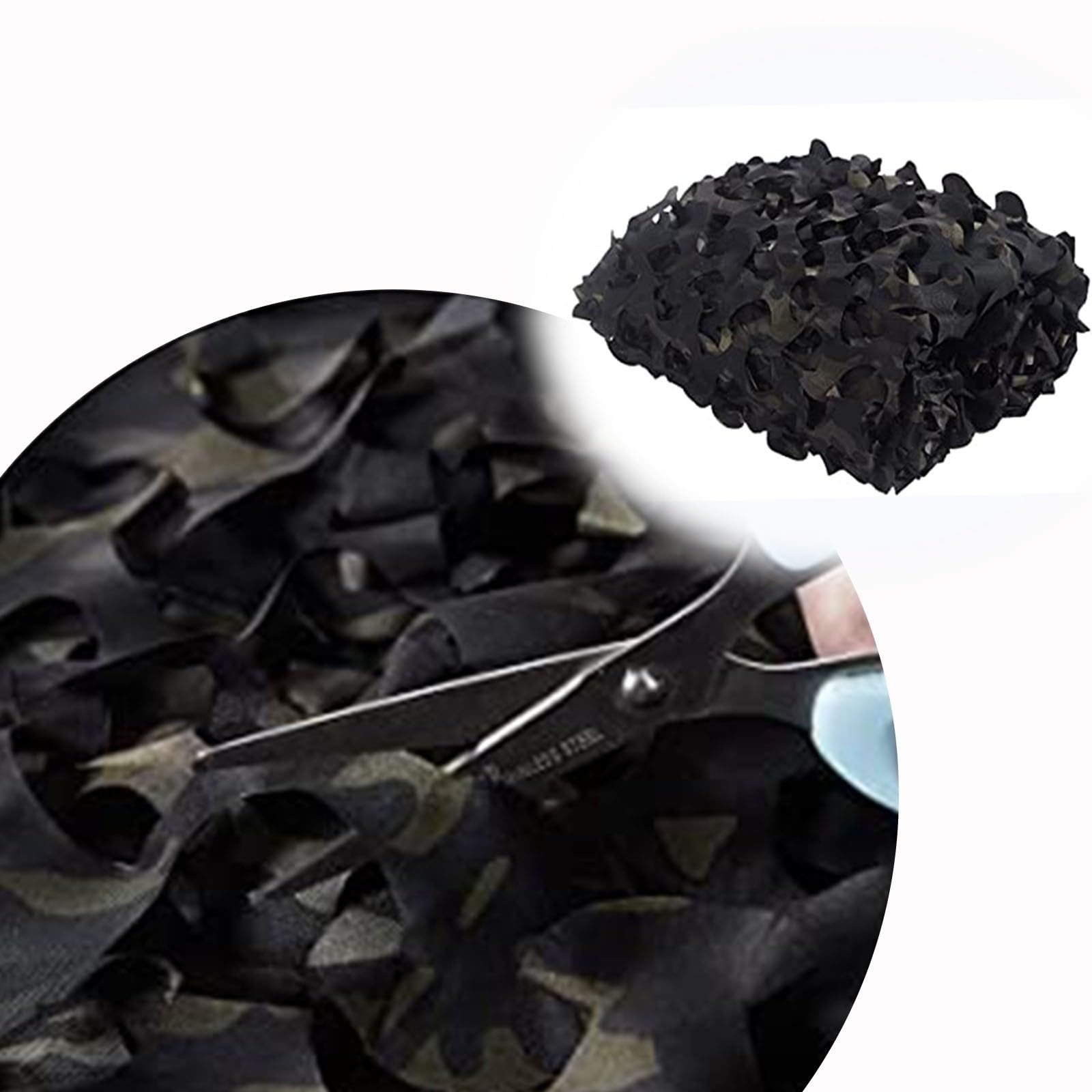 OUdini Camouflage Net Oxfabric Camo Netting for Hunting Shooting Hide Army Camping Hide/3/2 * 6M/6.6 * 20Ft