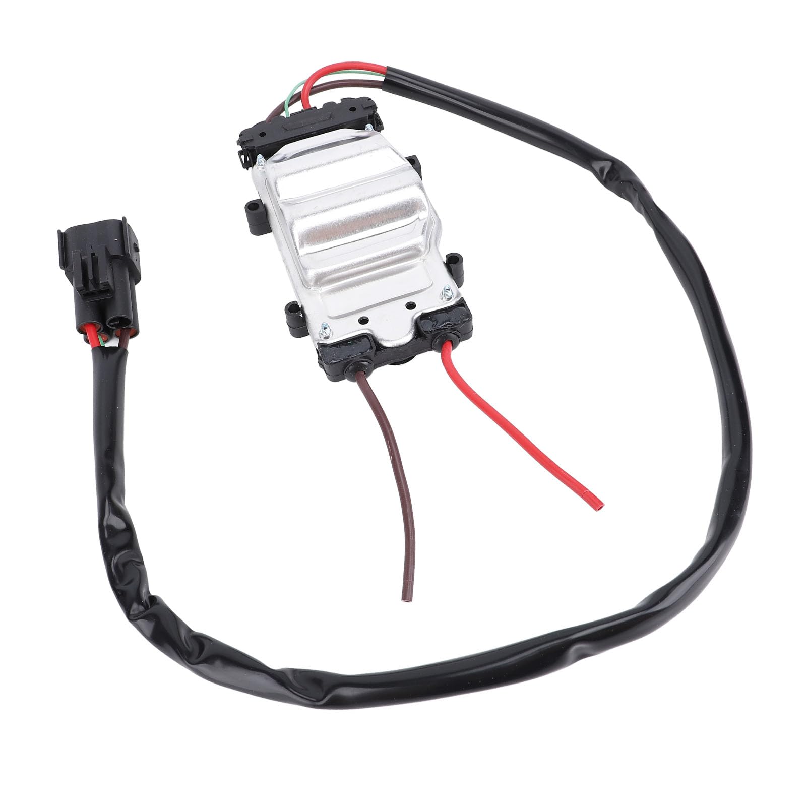 Jiawu Module de Commande de Ventilateur de Refroidissement de Radiateur 1137328144 pour Série 3 E90 E91 316i 318i 320i, Remplacement Direct, sécurité Améliorée