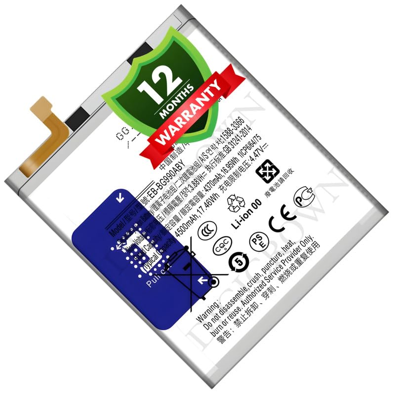 Image of Original EB-BG990ABY Battery Compatible for Samsung Galaxy S21 FE 5G - (4500mAh) - 1 Year Warranty DF7