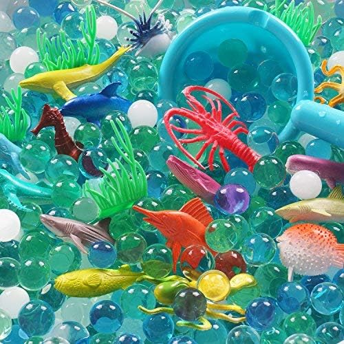 Ocean Water Beads Ocean Explorers Tactile Sensory Kit