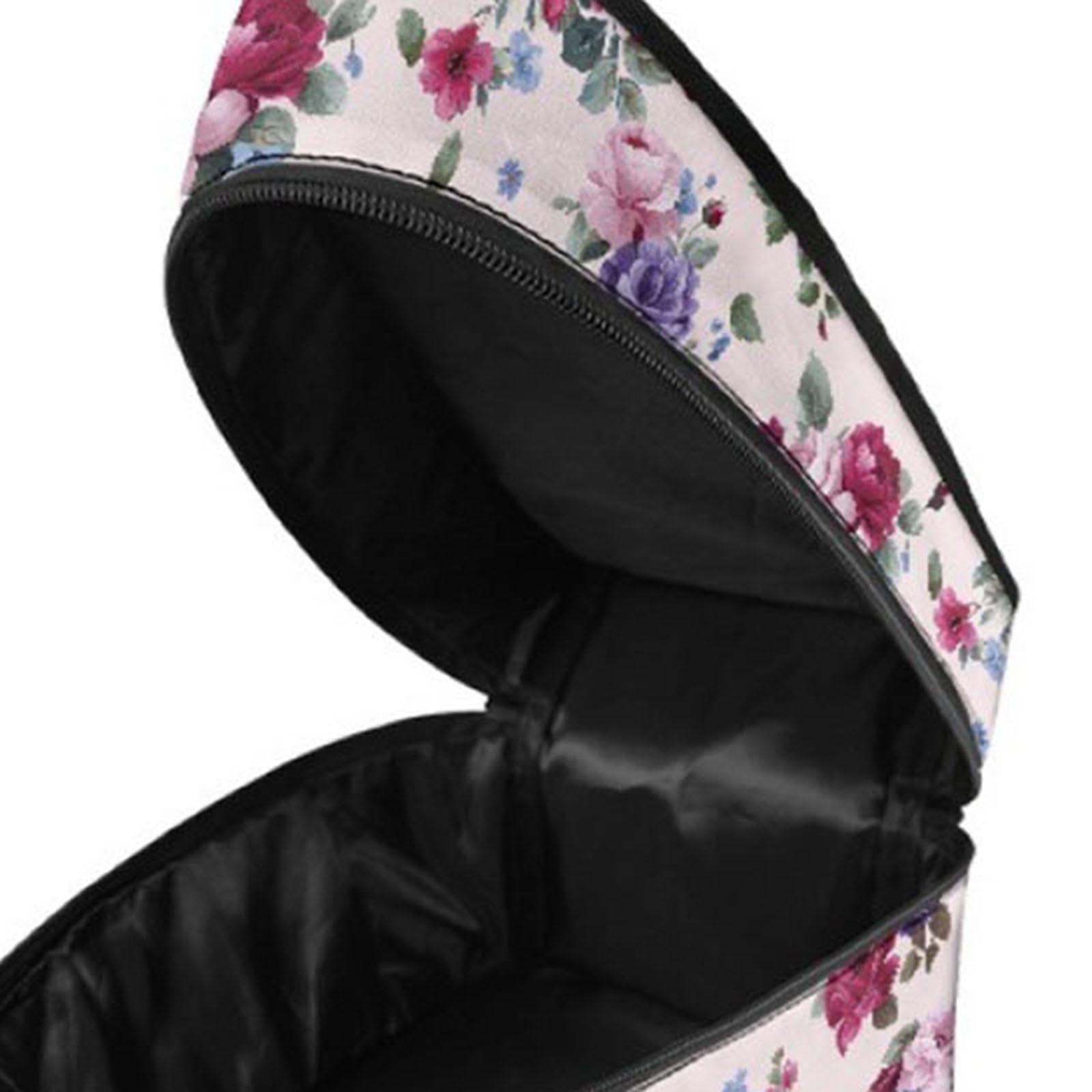 F Fityle Custodia portaoggetti per ferro da stiro, portatile, organizer per ferro da stiro, per viaggi d'affari, armadio, Rosa Rossa