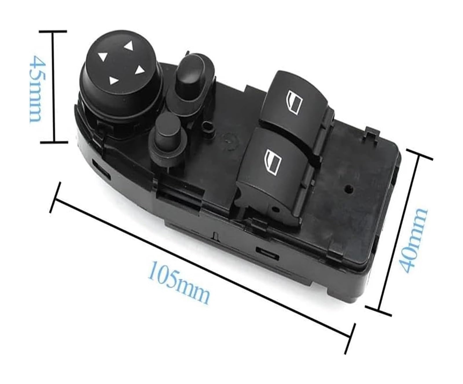 Per BMW Serie 1 3 E88 M3 E92 Coupe 2008-2014 Pulsante Interruttore Alzacristalli Elettrico Auto Interruttori Alimentazione Interruttore Alzavetri(Small Switch)