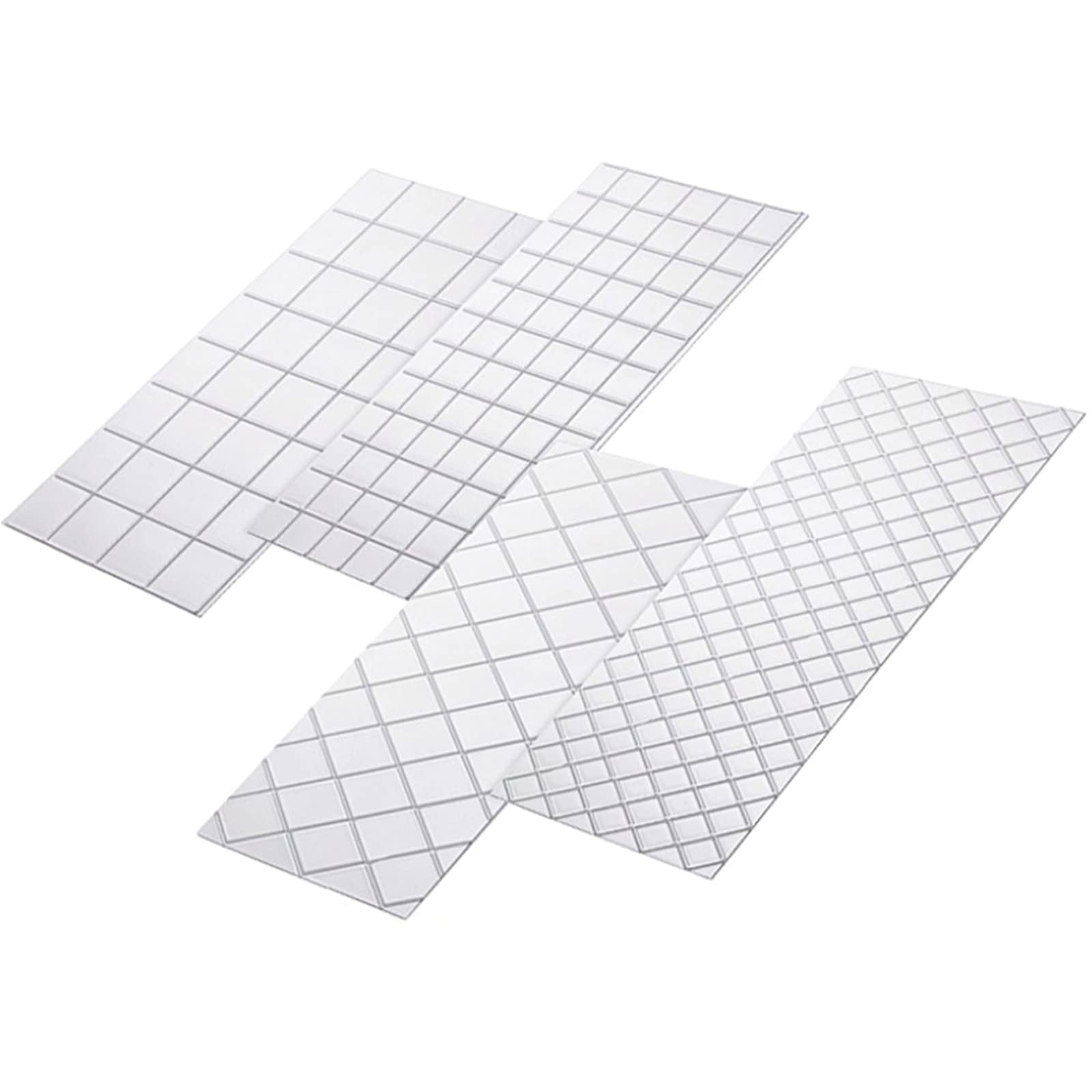 Tsophreniq 4 PCS Fondant Cake Stencils Template Hollow Lace Flower Fondant Sugarcraft Decorating Tools Stencils