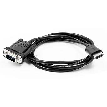 Wiistar HDMI to VGA Cable 1.5m/4.9FT 1080P HDMI to VGA Video Converter