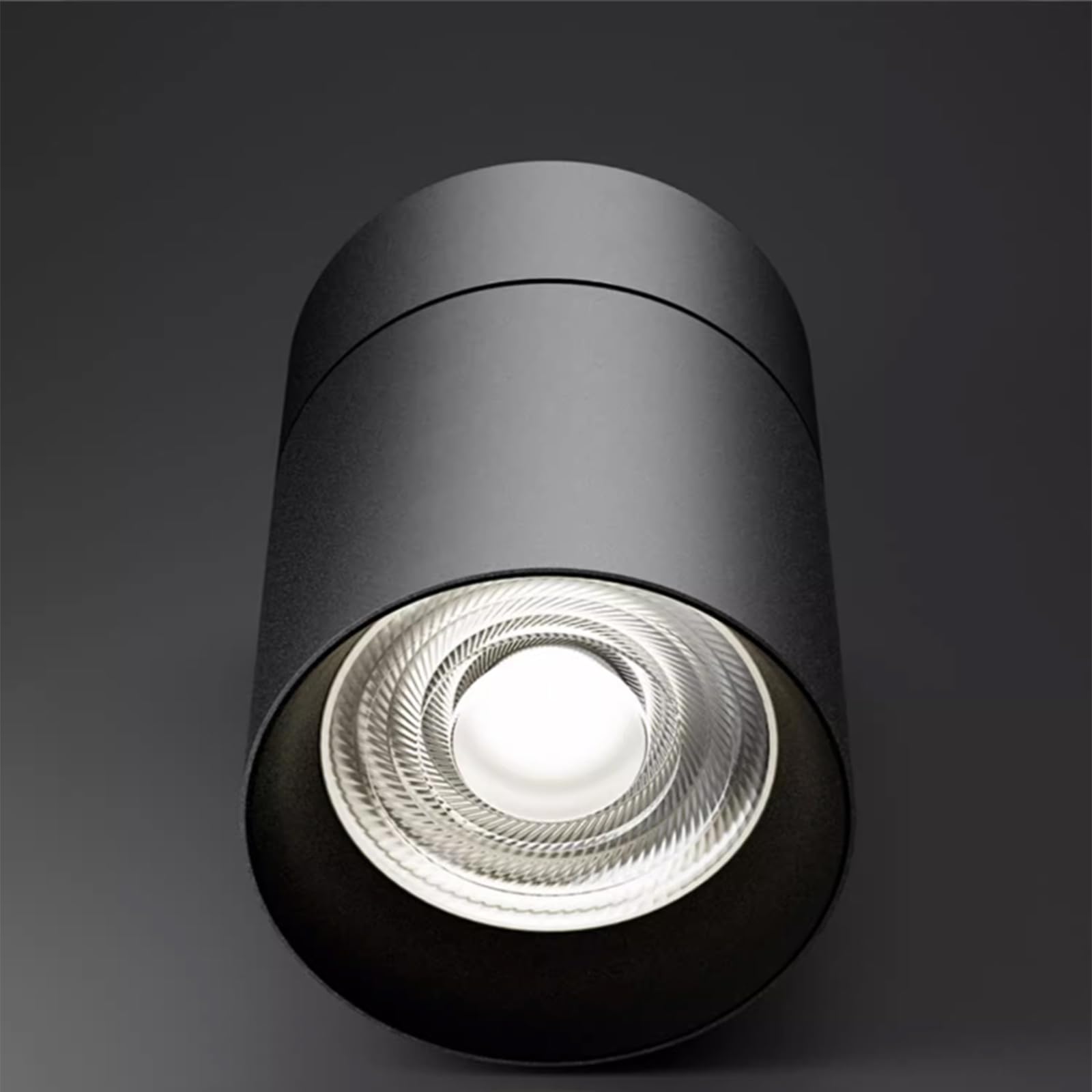 YQSLYQS 30W LED Track Lighting Head Spot Ceiling Retail Light, Ice Blue LED Lamp Black Track Light Rotatable LED Ceiling Spotlight for Kitchen, Living Room, Bedroom