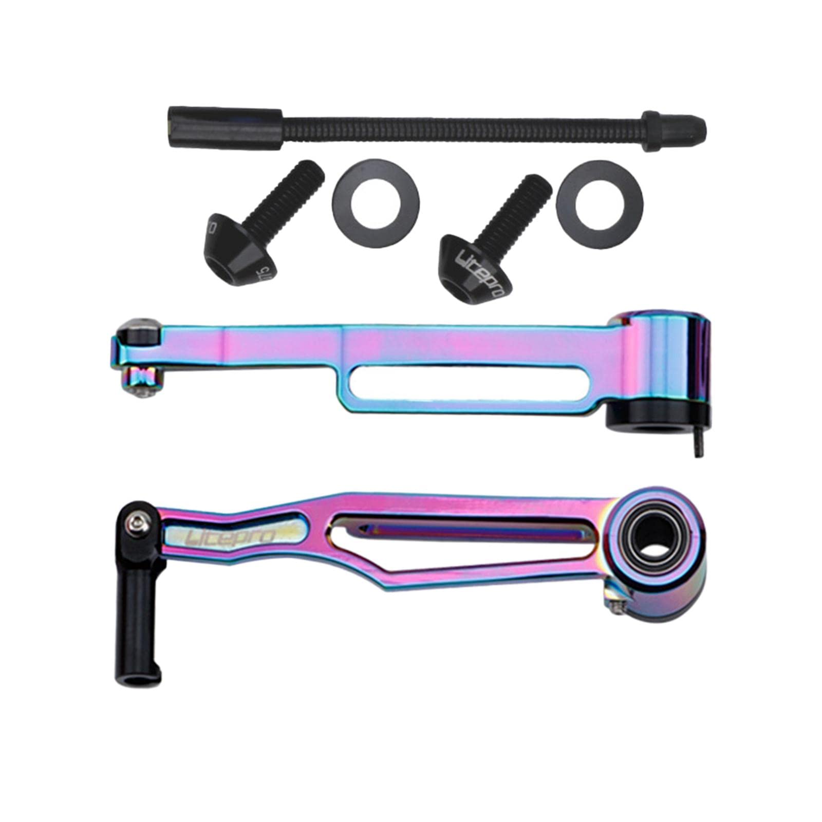 Merishopp V Brakes Calipers Road Foding Bike Linear Pull Front Rear Brake Lever Set Short Arm Colorful | Sporting Goods | Cycling | Bicycle Components & Parts | Brakes (B0D6R6XQ81) Amazon Price History, Amazon Price Tracker