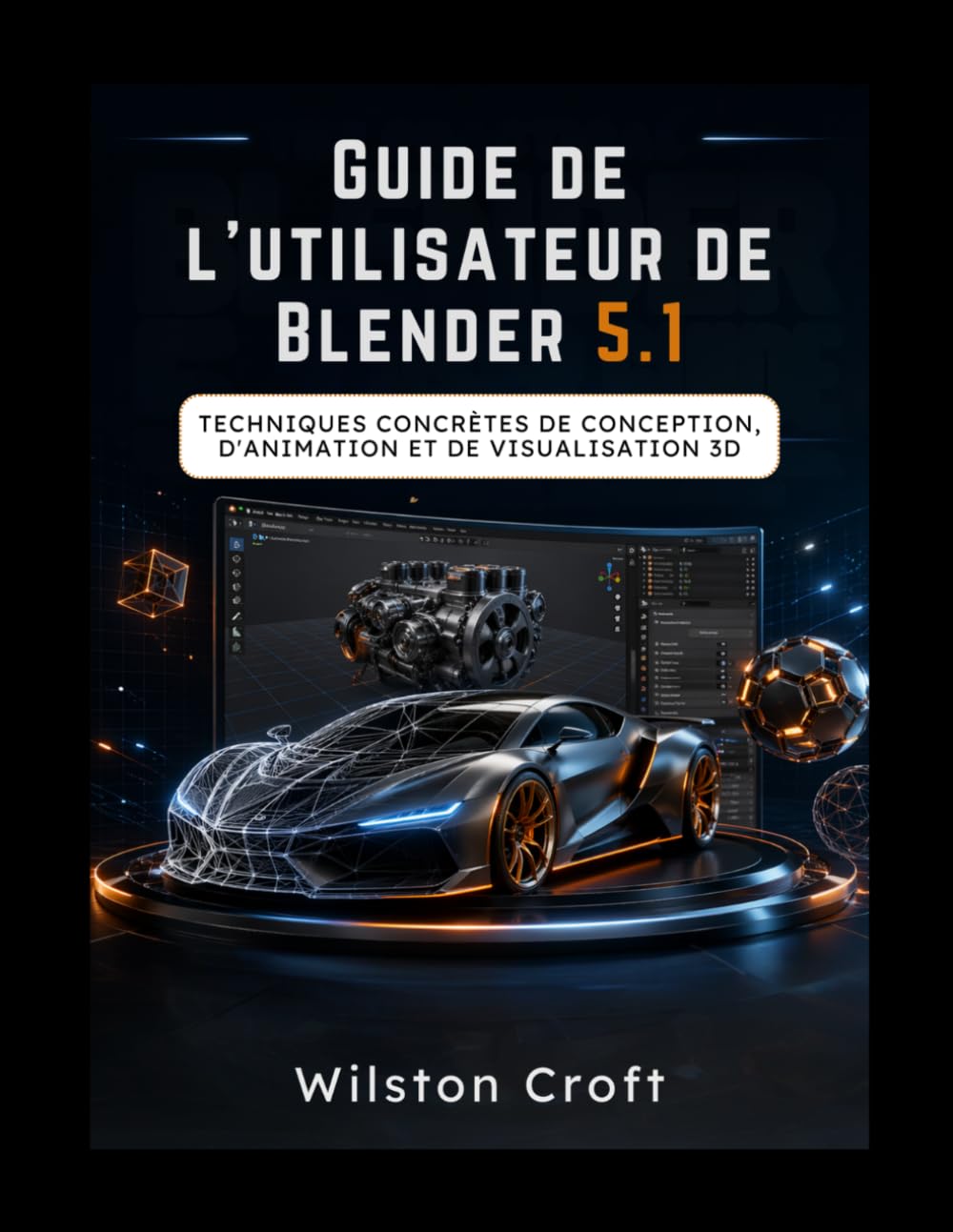 Guide de l'utilisateur de Blender 5.1: Techniques concrètes de conception, d'animation et de visualisation 3D