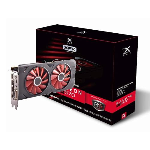 XFX Radeon RX 570 Graphics Card (RX-570P8DFD6)