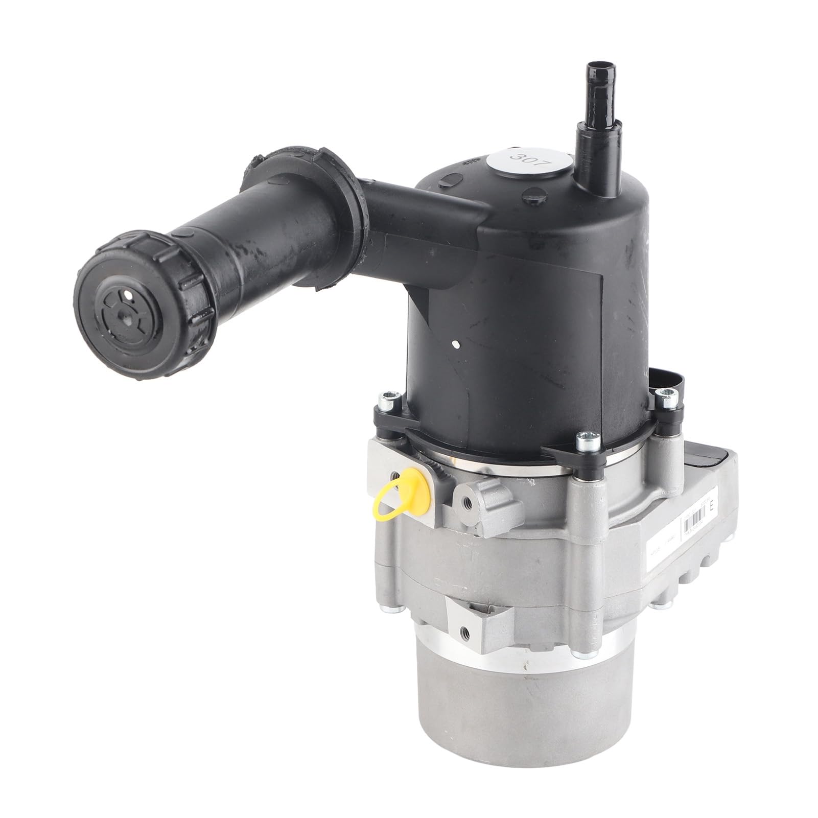 Jiawu Bomba de Aceite de Dirección, Protección de Válvula de Seguridad Bomba de Dirección Asistida Eléctrica, Hidráulica Eléctrica con Control de Flujo de Válvula Deslizante para 307 3A C 2000 2012 C4