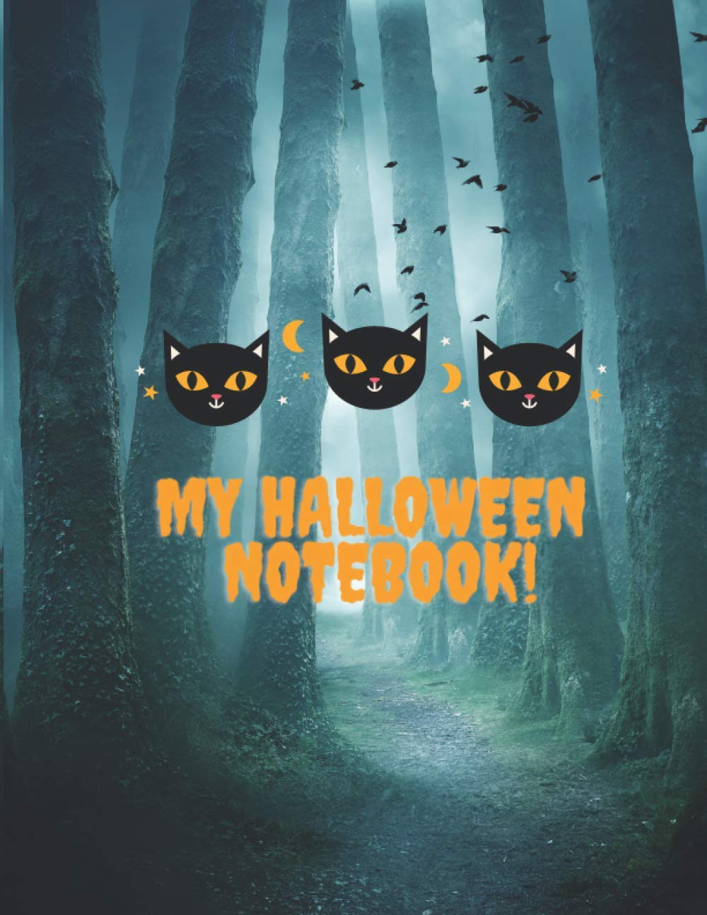 Awsom Halloween notebook : perfect gift for Halloween: 8.5” x 11” in / 19.05 x 23.5 cm 110 pages composition book