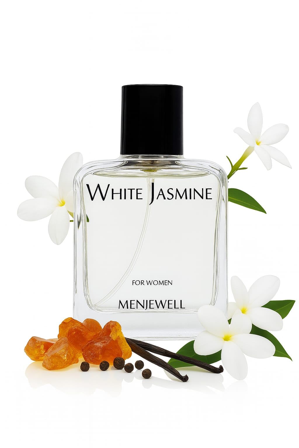 Menjewell White Jasmine Eau de Parfum for Women, Long Lasting Luxury Perfume for Women, Jasmine,White Lily,Amber,Vanillla, Refreshing Floral Fragrance for Day Wear,50ml-image-28