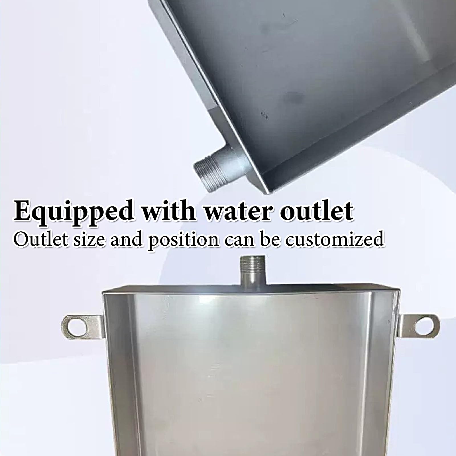 Raccogli Condensa Condizionatore Portatile in Acciaio Inox 304 con Scarico