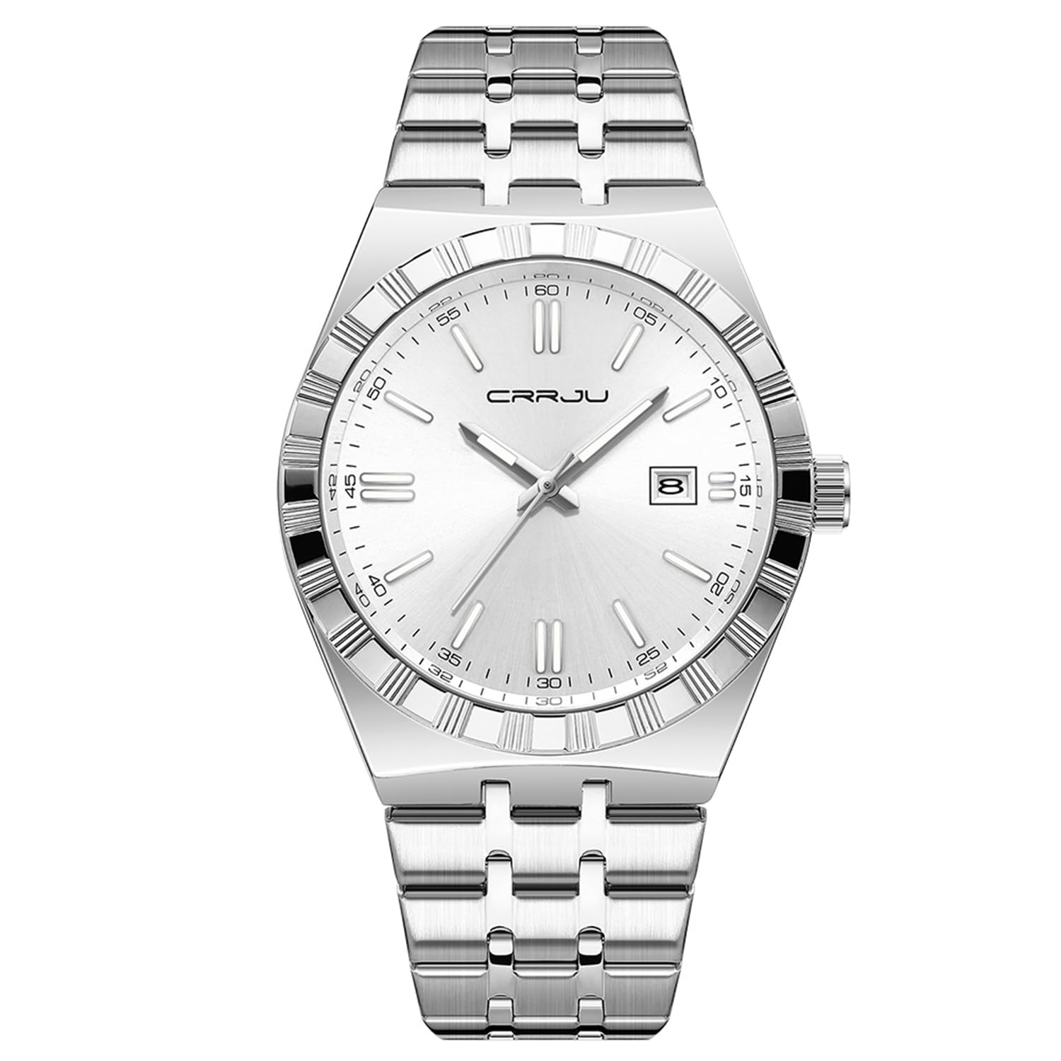 silver white