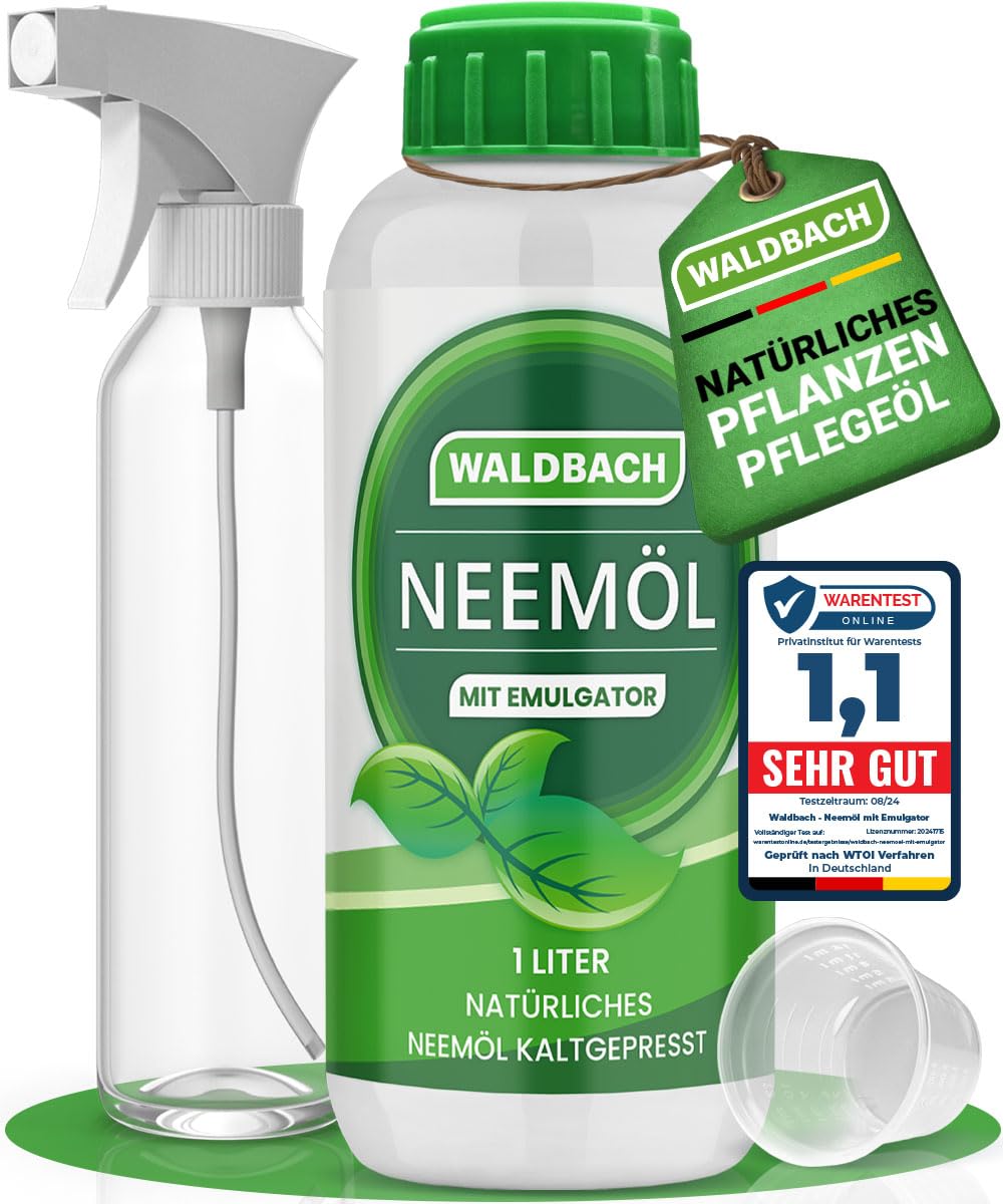WALDBACH® Aceite de neem 1 litro (1000 ml)