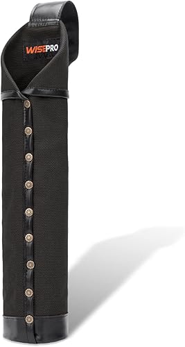 Miniatura 17 de Bolsa de electrodo resistente al fuego, bolsa de lona para varilla de soldadura, soporte de electrodo de cuero con trabillas para cinturón y Amarillo