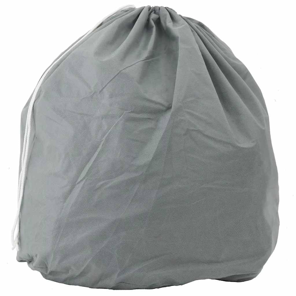 Schutzhülle für Pferdeanhänger Grau 396x178x250 cm Vliesstoff, Abdeckplane Wohnwagen, Wohnmobile Schutzhülle für Camper