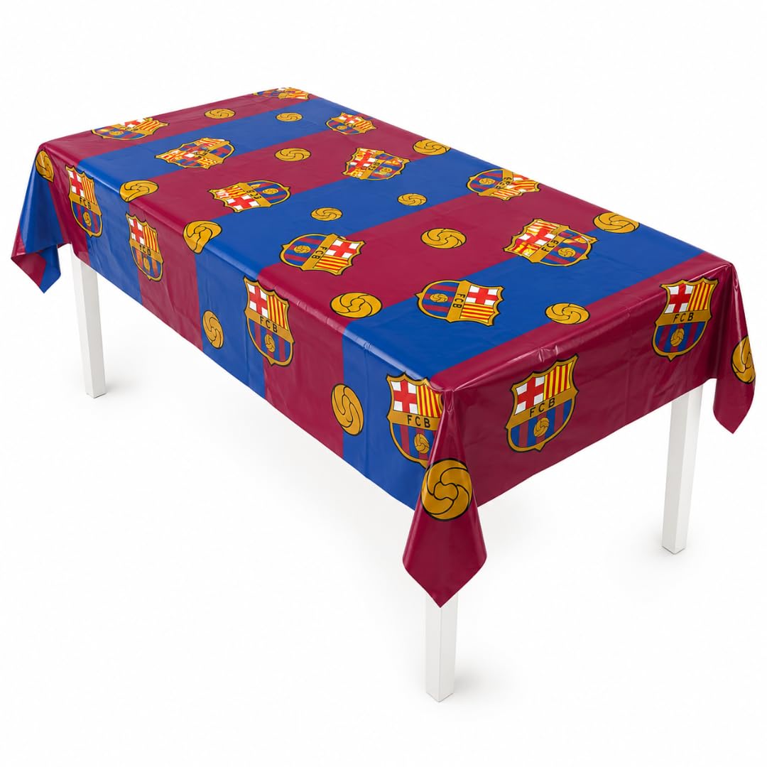 EuroFiestas, FC Barcelona Children's Birthday Table Cloth 270 x 132 cm