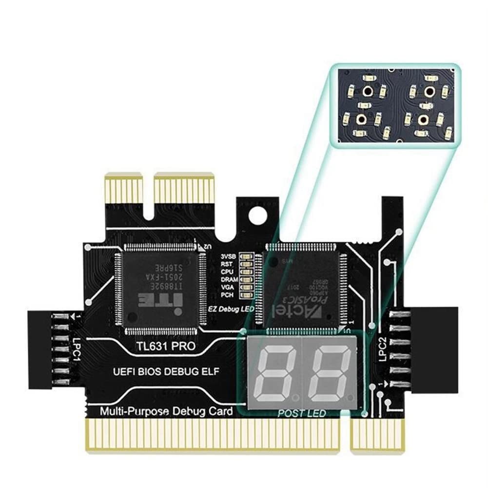 Scheda Diagnostica TL631 PRO LPC-DEBUG + Scheda di Espansione PCI PCI-E Mini PCI-E Scheda Madre Multifunzione
