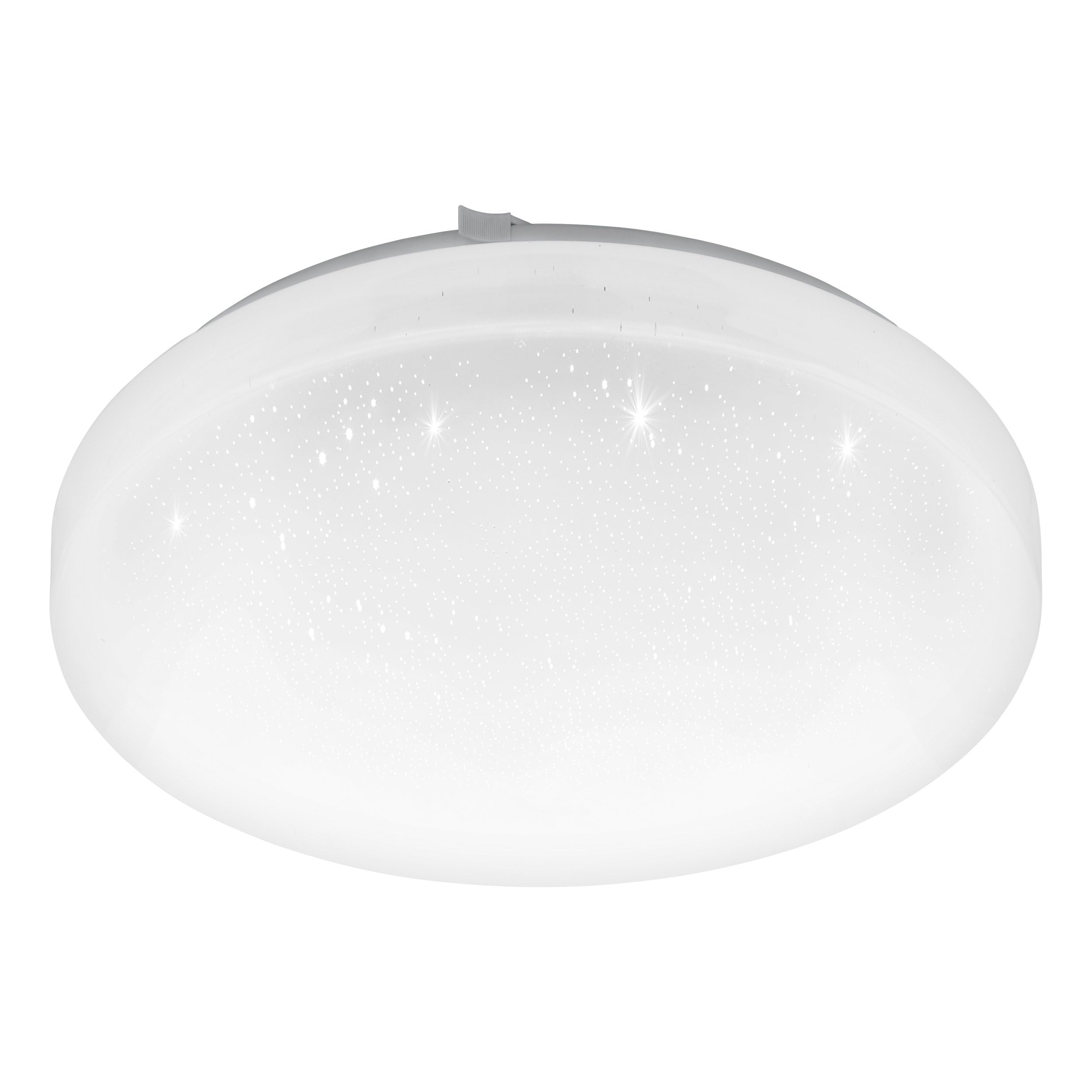 Eglo Frania-S Led Ceiling Lamp, Crystal Effect, 28 Cm