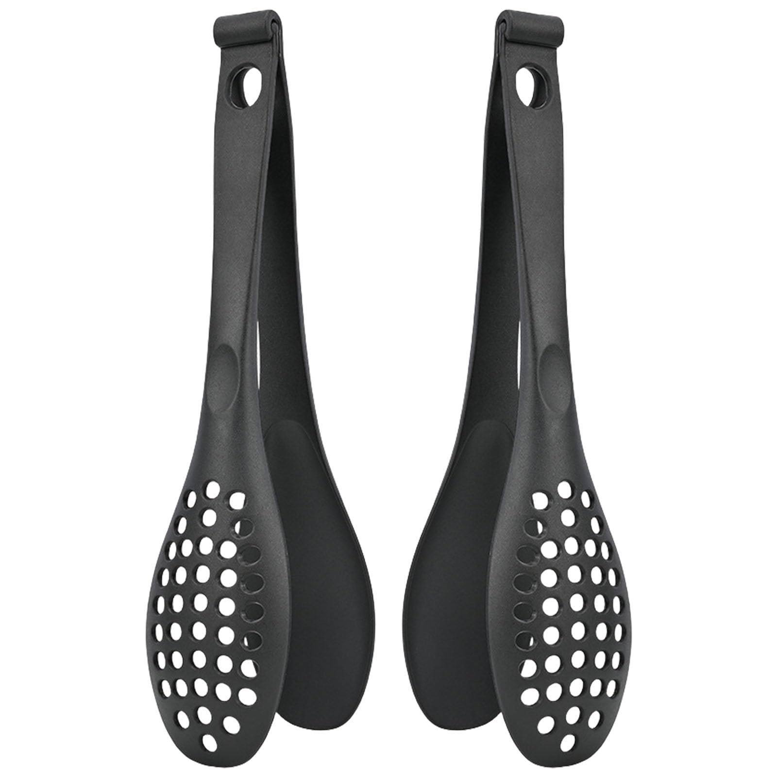 2Pcs Detachable Food Clip Salad Tongs Drainages Noodles Clip Outdoor Barbecue Clip Multifunctional Toaster Tongs