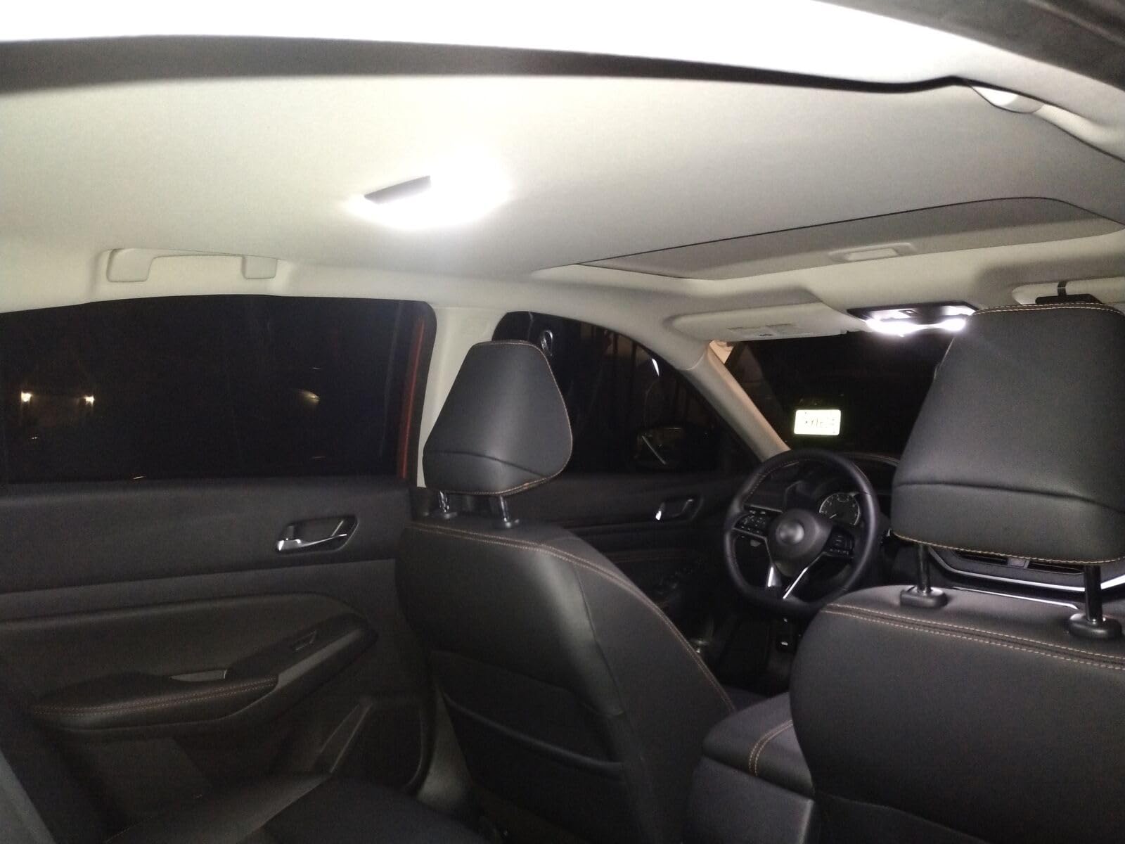 Kit 7 Luces LED Blancas D15 Lighting – Para Nissan Sentra 2020-2021 – Interior Y Matrícula