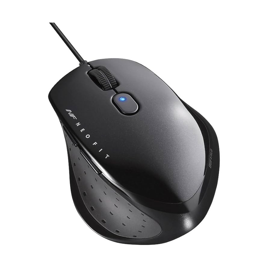 ★格安!新品有線マウス45個セット 1個あたり444円 BUFFALO ブラック Amazon.co.jp: バッファロー BUFFALO 有線 BlueLED 5ボタン ネオ